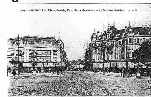 Ville de BELFORT Carte postale ancienne